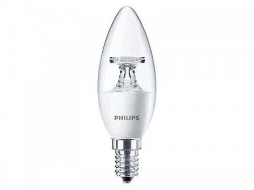 E14 LED žarnica PHILIPS 5W - PROZORNA