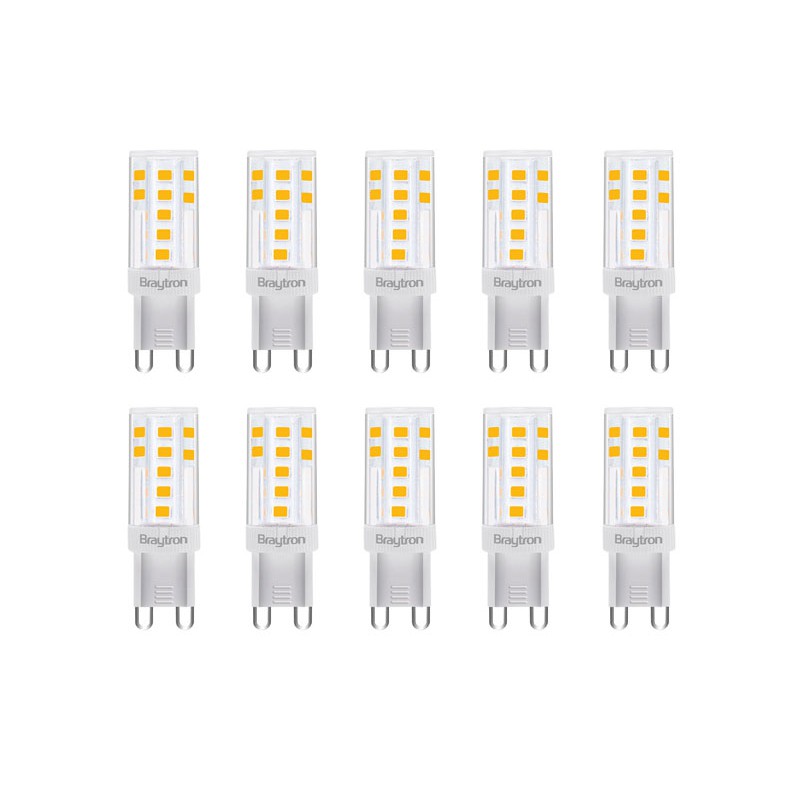 10x G9 LED žarnica 5W