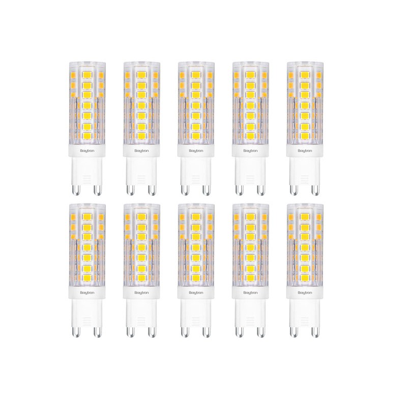 10x G9 LED žarnica 6.5W